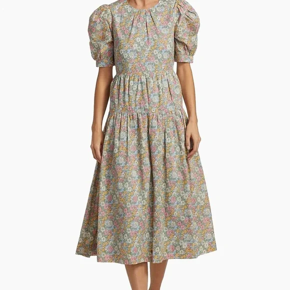 En Saison Floral Midi Dress - Picture 5 of 14